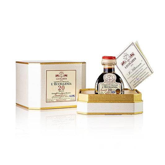 Leonardi - Vinaigre balsamique Eccelenza Condimento, 20 ans, 50 ml