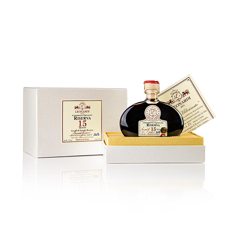Leonardi - Balsamico Liberty Riserva Condimento, 15 ans d'âge, 50 g