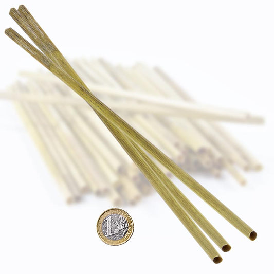 Naturstroh-Trinkhalme Strohmi, 22cm, 250 Stück für exklusive Hotels und Bars