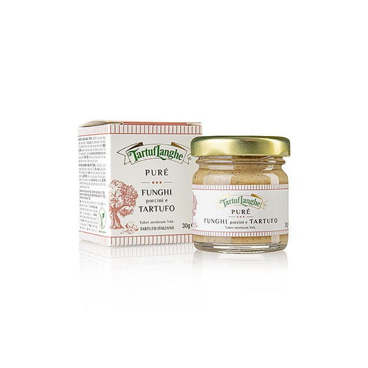 Steinpilz-Paste mit Bianchettotrüffel von Tartuflanghe, ideal zum Verfeinern von Risotto und anderen Gerichten