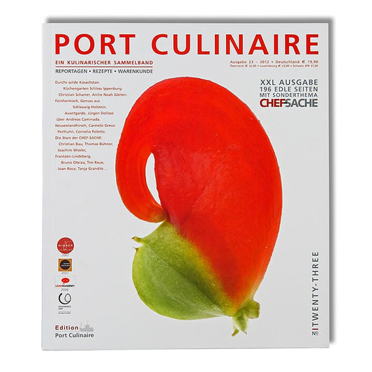 Port Culinaire - Gourmet Magazin, Ausgabe 23, voller inspirierender Rezepte und Geschichten über Zutaten und Techniken Entdecken Sie die Welt der kulinarischen Genüsse!