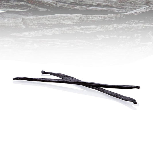 Bourbon-Vanille Schoten, aus Madagaskar, ca 30 Stangen, Eurovanille, 100 g - Premium Vanille für die Verfeinerung von Süßspeisen und exotischen Saucen