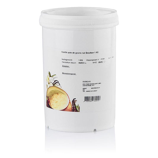 Pasta Bourbon, con granelli, Eurovanilla, 1 kg