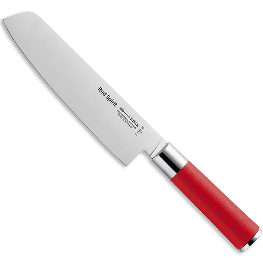 Serie Red Spirit, Usuba Messer, 18cm, DICK, 1 St - Asiatisches Usuba Gemüsemesser aus der neusten Red Spirit Serie von DICK, mit rotem Griff und japanischer Herstellungsweise