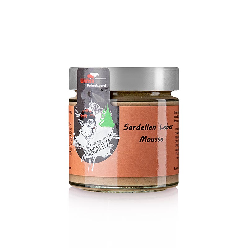 Leberpâté mit Sardellen und Mangalitza Wollschwein, handwerklich hergestellt in der badischen Dorfmetzgerei Walter