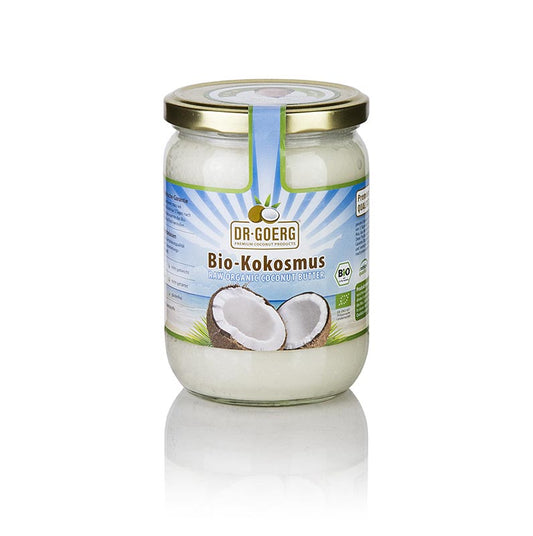 BIO Dr Goerg Kokosmus/-Püree, 500 g, aus sonnengereiften Kokosnüssen, ohne Zusatzstoffe