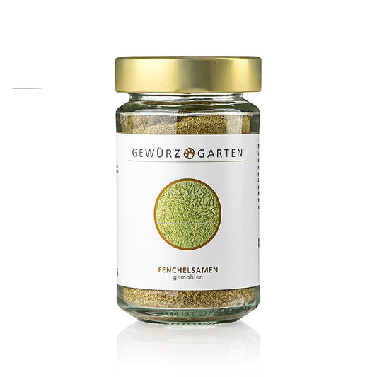 Gemahlene Fenchelsamen, 90 g - Ein mildes Einmachgewürz für Gemüse und Fleischgerichte Aromatisch, ideal für Fisch, Meeresfrüchte und verschiedene Gemüsesorten
