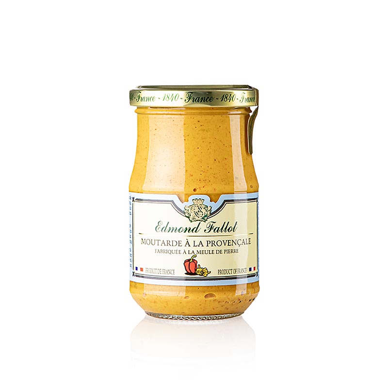 Fallot - Senape fine, con paprika e aglio, piccante (provenzale), 190 ml