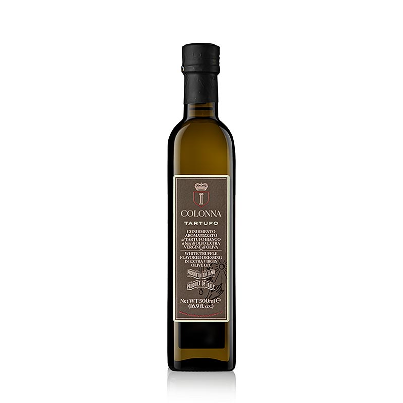 Huile d'olive vierge aromatisée à la truffe blanche (huile de truffe), M. Colonna, 500 ml