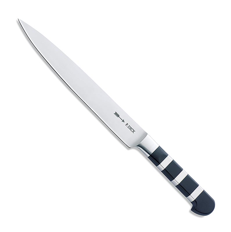 Fleischmesser der Serie 1905 von DICK mit einer 21 cm langen Klinge aus rostfreiem Stahl Ergonomischer Griff für optimale Kontrolle beim Tranchieren