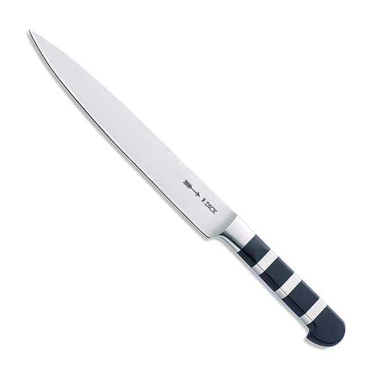 Fleischmesser der Serie 1905 von DICK mit einer 21 cm langen Klinge aus rostfreiem Stahl Ergonomischer Griff für optimale Kontrolle beim Tranchieren
