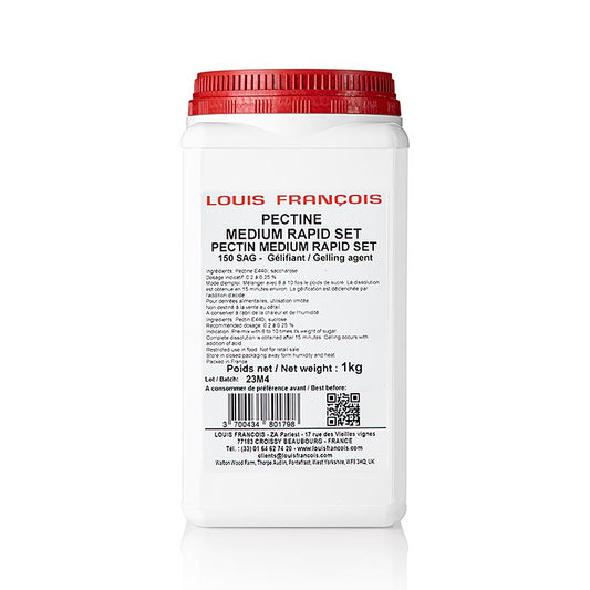 Pektin Rapid Medium MRS Set, für Marmelade, Konfitüre, 1 kg