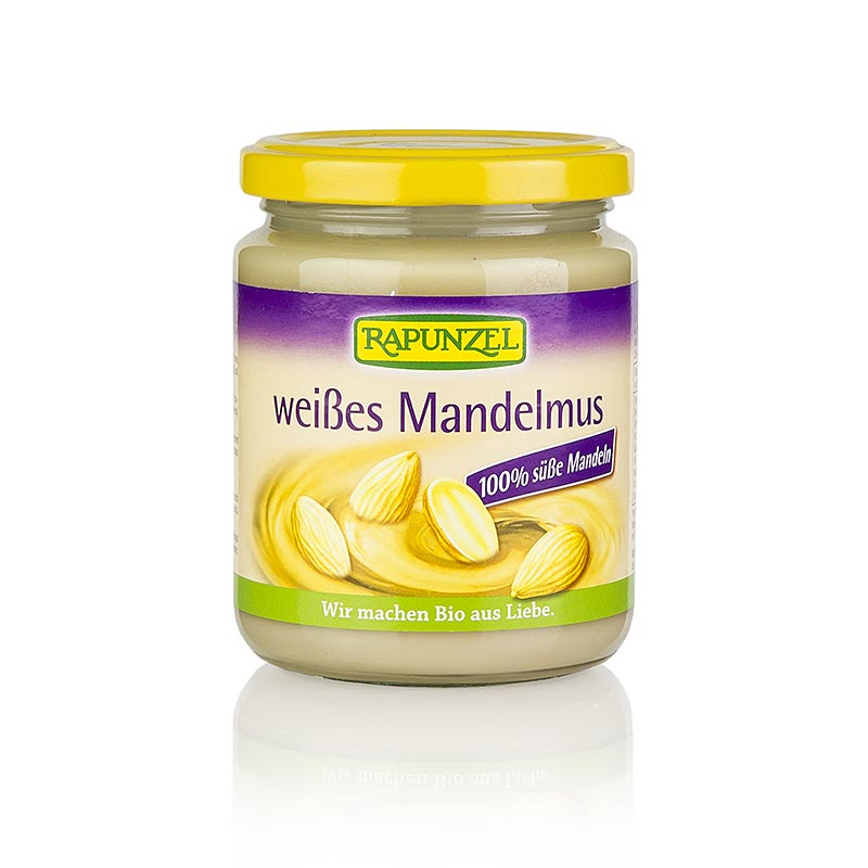 Mandelmus, weiß, Vegan, Rapunzel, BIO, 250 g - vielseitig einsetzbar für Brot, Müsli, Gemüsegerichte, Dips, Saucen, Dressings, Süßspeisen