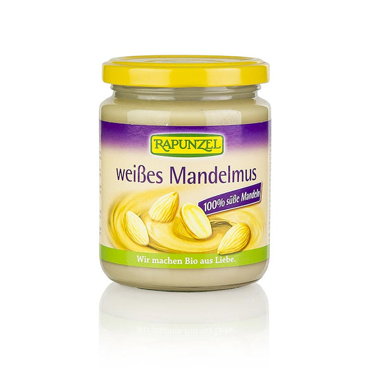 Mandelmus, weiß, Vegan, Rapunzel, BIO, 250 g - vielseitig einsetzbar für Brot, Müsli, Gemüsegerichte, Dips, Saucen, Dressings, Süßspeisen