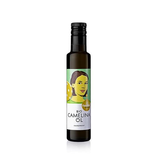Bio Camelina Öl von Fandler, 250 ml, aus kontrolliert biologischem Mischkulturanbau in Österreich
