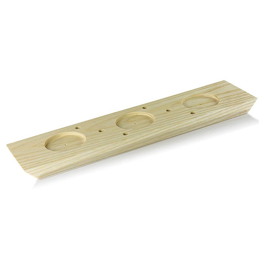 Portapane a bastoncino, per 6 pagnotte, incl. 3 aperture per l'immersione ø 6cm, 40x10cm, 1 pz.