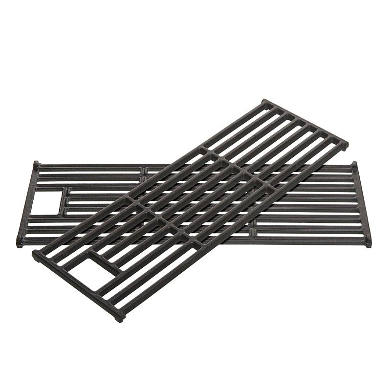Gusseisenrost Set für Outdoorchef-Grills, emailliert, mit V-Form für schönes Muster