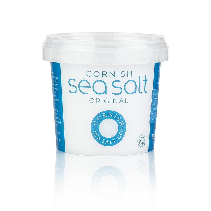 Cornish Sea Salt, fiocchi di sale marino della Cornovaglia/Inghilterra, 225 g