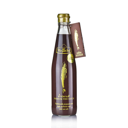 Fisch Sauce, glutenfrei, Megachef, 500 ml - Fischsauce in thailändischer und vietnamesischer Küche fermentiert und gereift