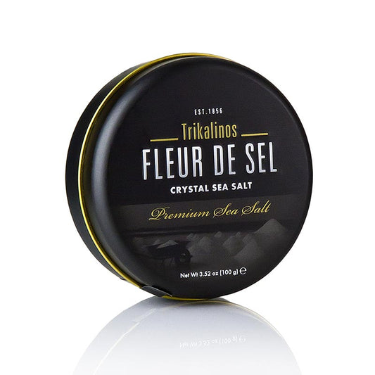 Fleur de Sel, Trikalinos, Griechenland, 100 g - 100% natürliches, sonnengetrocknetes Salz aus den Salinen in Griechenland, das die Aromen aller Gerichte wunderbar hervorhebt
