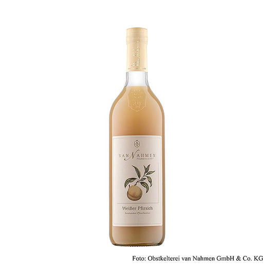 van Nahmen - Weisser Pfirsichnektar 50% Direktsaft, 750 ml