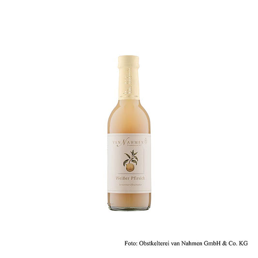 van Nahmen - Nectar de pêche blanche, 50% pur jus, 250 ml