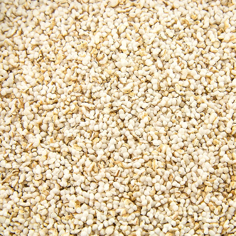 Bio Amaranth gepufft in 1 kg Packung, reich an Eiweiß, Eisen und Kalzium, ideal für Gebäck, Müsli und Panade