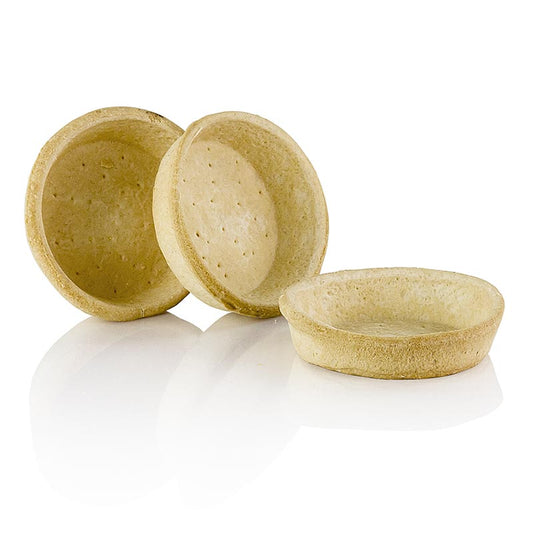 Blätterteig Tartelette für Quiche, 2,1cm hoch, ø 8,5cm, Pidy, 1,31 kg, 72 St - Teigrohlinge für süße und salzige Zubereitungen, direkt gefüllt und weiterverarbeitet