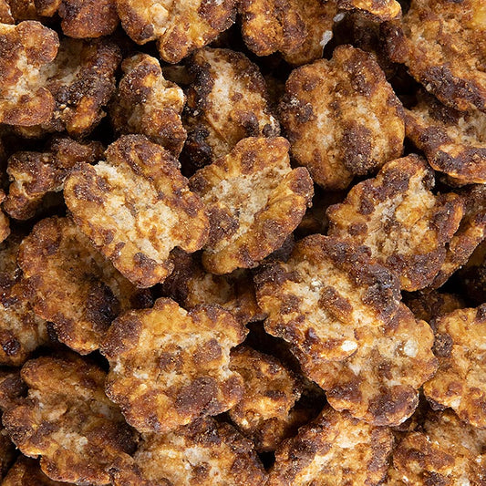 Gebrannte Walnüsse mit Zimt und Bourbon Vanille, 1 kg - Köstlicher Duft und Aroma, das die Sinne betört, erweckt Kindheitserinnerungen