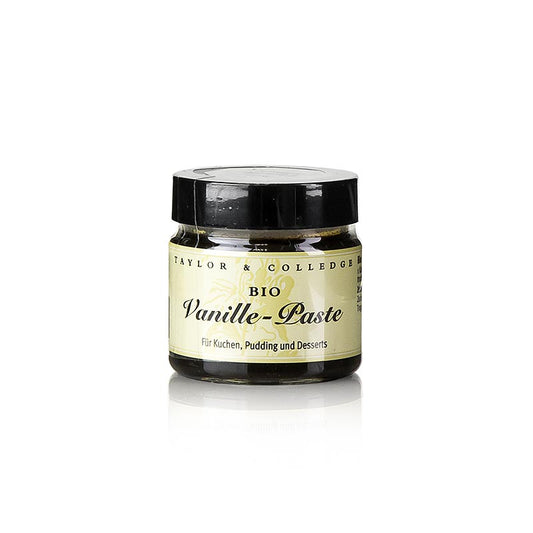 Australien Vanille-Extrakt-Paste mit Stippen, Taylor & Colledge, BIO, 65 g: Hochwertige Bio-Vanille-Extrakt-Paste aus Australien