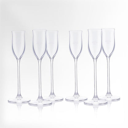 Reisetbauer Obstbrandglas, mit Eichstrich 2 cl, 6 St