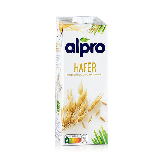 Originaler Haferdrink von alpro, 1 Liter - angenehm milder Geschmack, vielfältig in Kaffee, Kakao und Tee einsetzbar