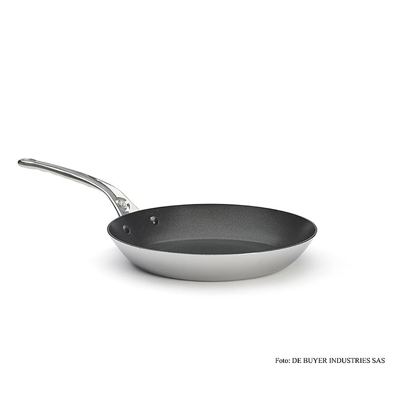 Pfanne Affinity Antihaft, ø28cm, de Buyer (371828), 1 St - Antihaft-Bratpfanne aus hochwertigem de Buyer, perfekt für Hobbyköche und Profis, mit ergonomischem Griff und für alle Wärmequellen geeignet