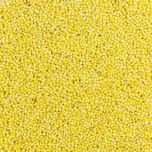 BIO Hirse, ganz, geschält, 1 kg - vielseitiges und gesundes Getreideprodukt für süße und herzhafte Gerichte, Suppen, Breie und Backwaren DE-ÖKO-001