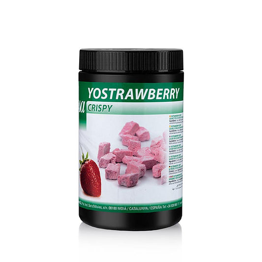Sosa Crispy - Joghurt-Erdbeeren, gefriergetrocknet (39094), 150 g - Hochwertige gefriergetrocknete Früchte von Sosa Ingredients SL