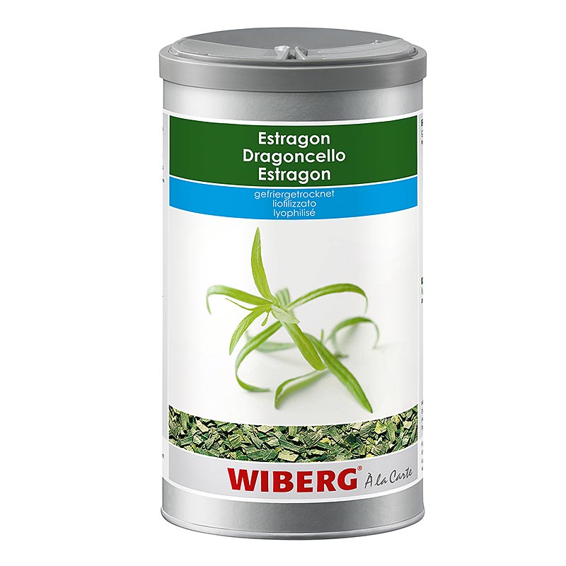 Wiberg Estragon, gefriergetrocknet, 70 g - Würzig-aromatisches Gewürz ideal für Salate, Marinaden, Suppen, Saucen, Fisch, Fleisch und Gemüse