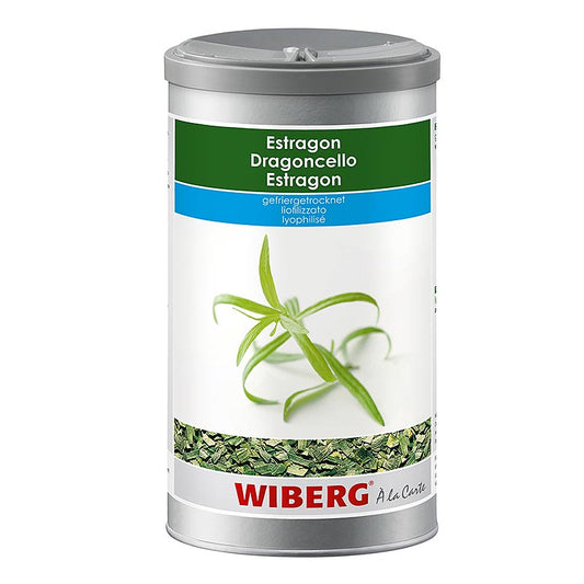Wiberg Estragon, gefriergetrocknet, 70 g - Würzig-aromatisches Gewürz ideal für Salate, Marinaden, Suppen, Saucen, Fisch, Fleisch und Gemüse