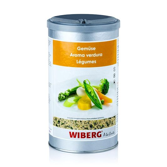 Wiberg Gemüse Klassik, Streuwürze, 850 g - Würzmischung mit intensivem Geschmack nach Zwiebeln, Sellerie und Lauch, ideal zum Würzen und Abschmecken von gekochtem, sautiertem und gedämpftem Gemüse