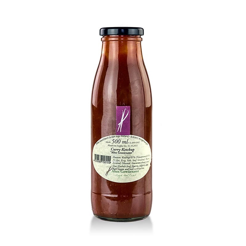 Ketchup au curry aux épices, Altes Gewürzamt, 500 ml