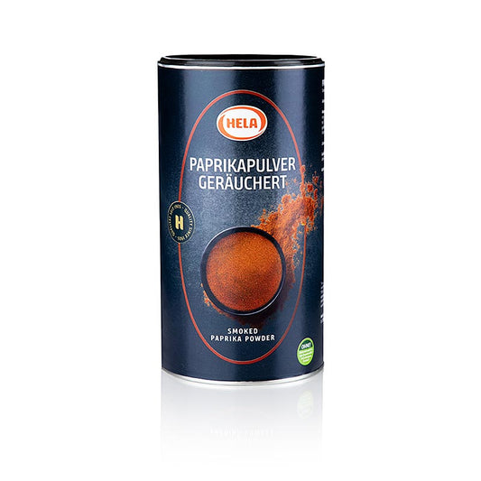 Geräuchertes Paprikapulver von HELA, 600 g - Vielseitige und geschmacksverstärkende Zutat für kulinarische Kreationen