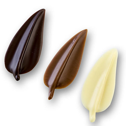 Deko-Aufleger "Elegance" Mischung- Blattform, 64 Vollm., 48 Zartb., 48 Weiß, 205 g, 160 St