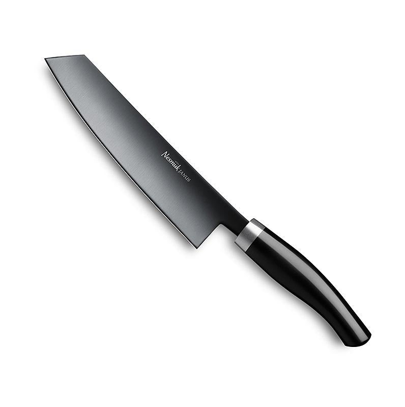Nesmuk Janus 5.0 Kochmesser, 180mm, Edelstahlzwinge, Griff Juma Black, 1 St