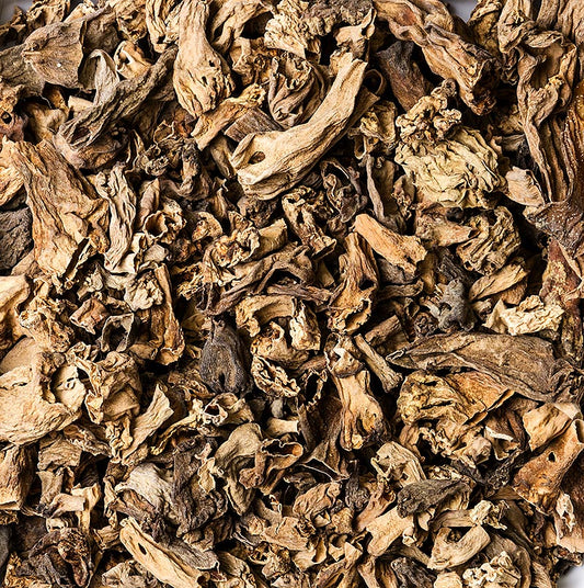 Getrocknete Spitzmorchel-Bruch Stiele, 1 kg - aromatische Ergänzung für Suppen, Saucen und Ragouts