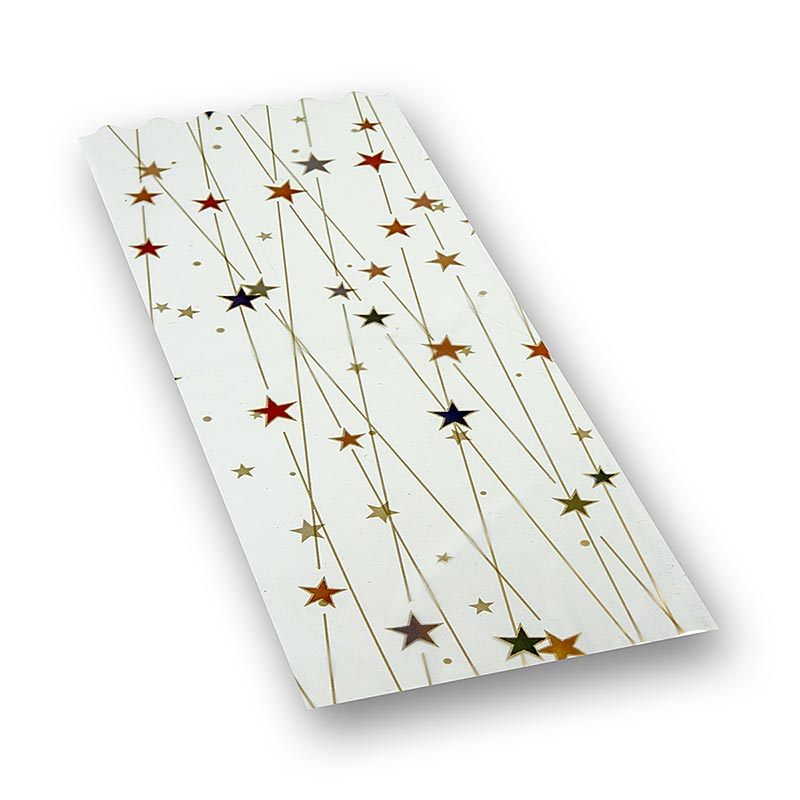 Flaschenbeutel Stellina, transparent, 500x180mm, 1 St - stilvolle Geschenkverpackung für Grillzubehör, Hardware und Non-Food Produkte