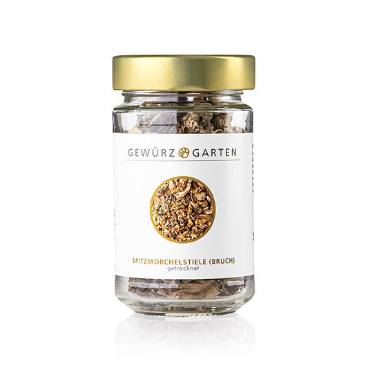 Gewürzgarten Spitzmorchel-Stiele, getrocknet, 20 g