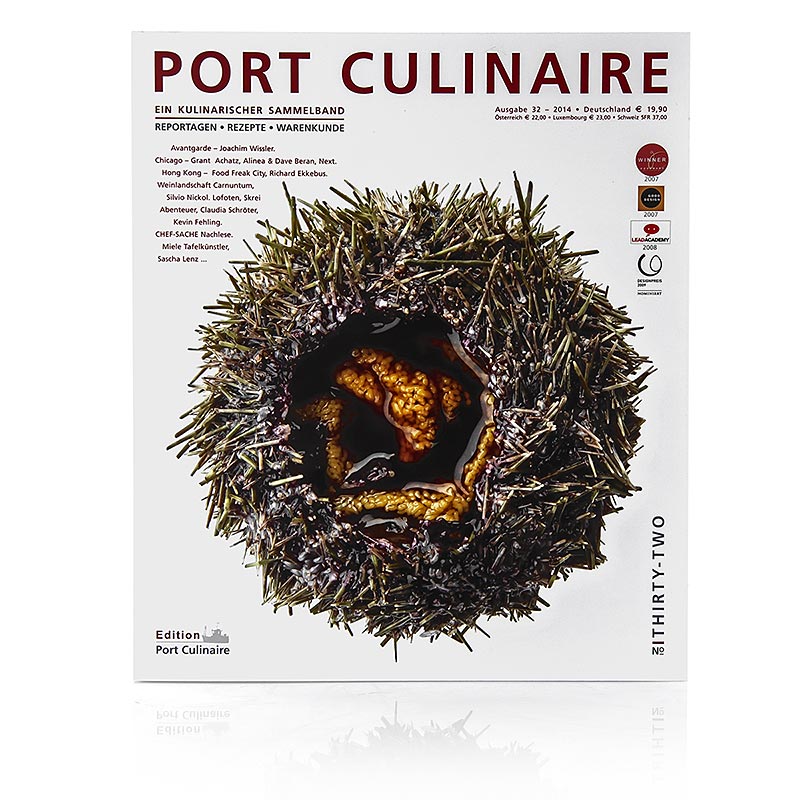 Port Culinaire - Gourmet Magazin, Ausgabe 32, 1 St - Inspirierende Rezepte, kulinarische Geschichten, Spitzenköche, Delikatessen, Trends, edle Zutaten, moderne und innovative Geschmackskombinationen, kulinarisches Wissen