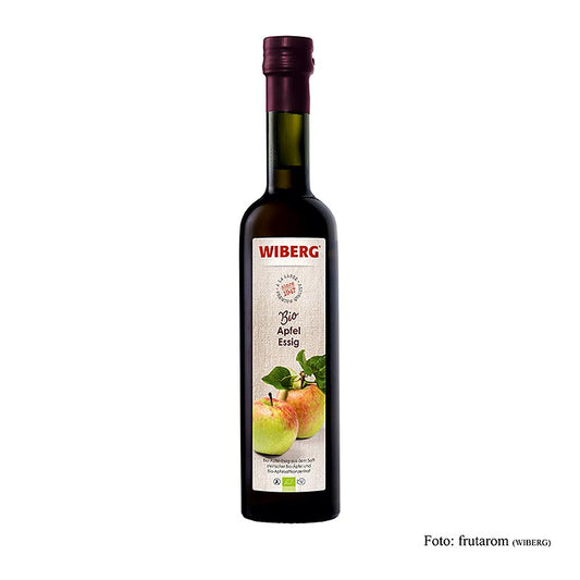 Aceto di mele naturalmente torbido, Wiberg, acidità 5%, biologico, 500 ml