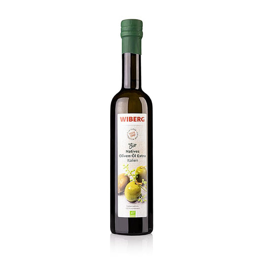500 ml Flasche natives Olivenöl Extra aus Italien, BIO-zertifiziert, schonende Herstellung