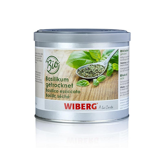 Getrocknetes BIO-Basilikum in nachhaltiger Verpackung - ideal für vielseitige, aromatische Gerichte Kaufen Sie 70 g Packung in der Schweiz