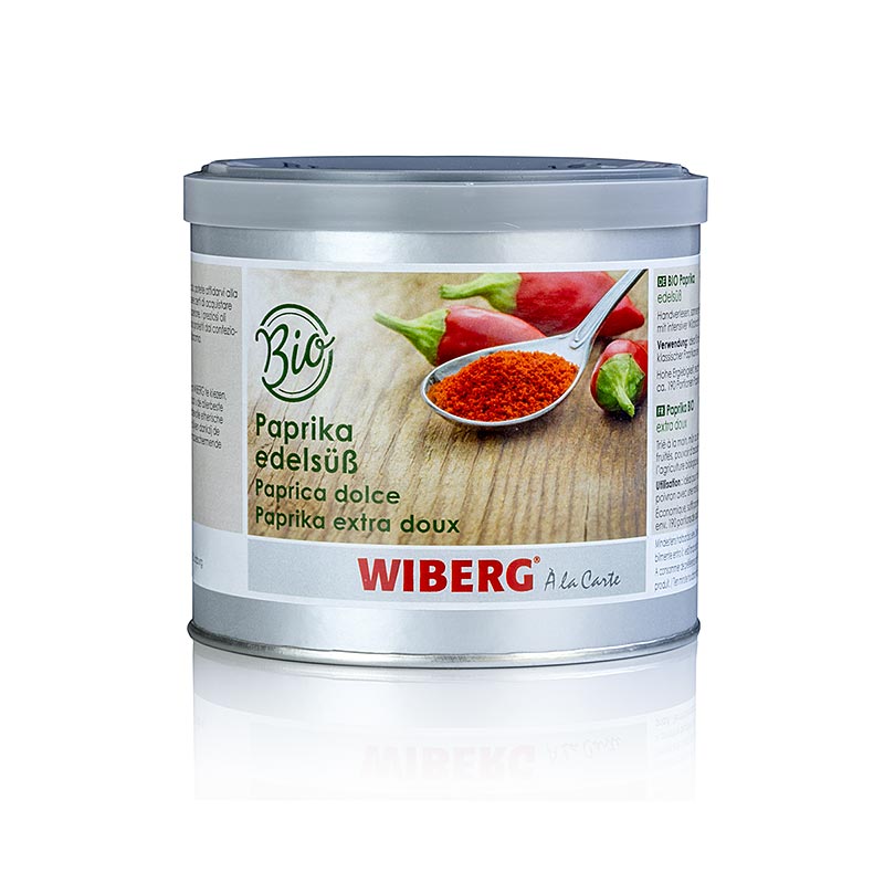 Bio-Paprika edelsüß von Wiberg, 230 g - Hochwertige Gewürzmischung mit intensivem Aroma, vielseitig einsetzbar in der Schweiz erhältlich